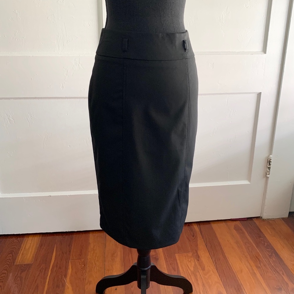 New York & Company Black Pencil Skirt